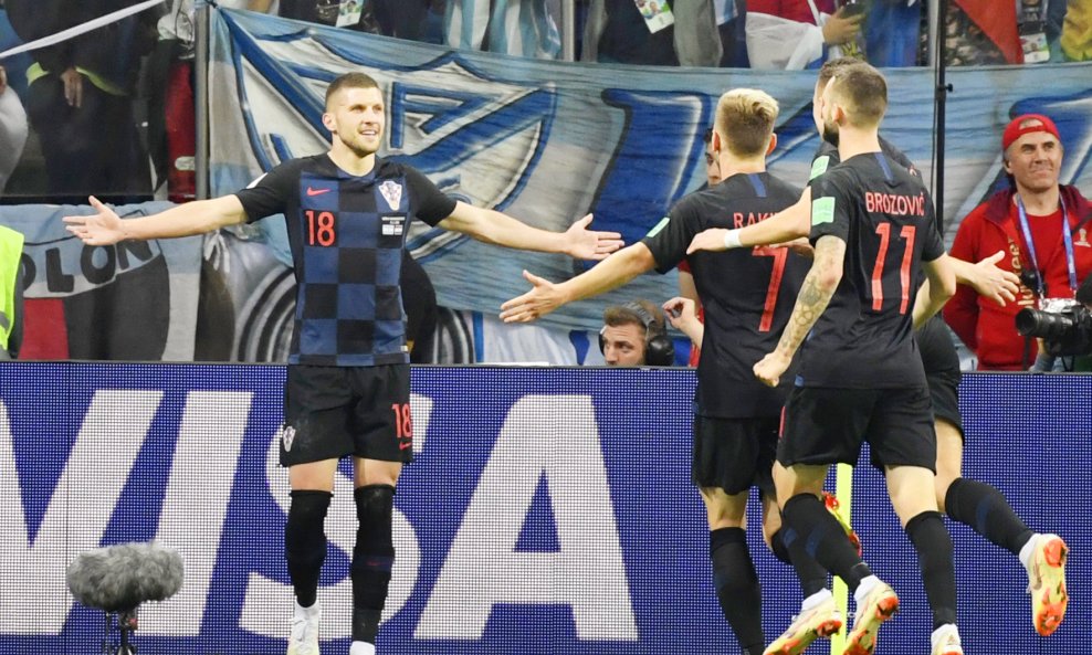 Ante Rebić nakon gola Argentini
