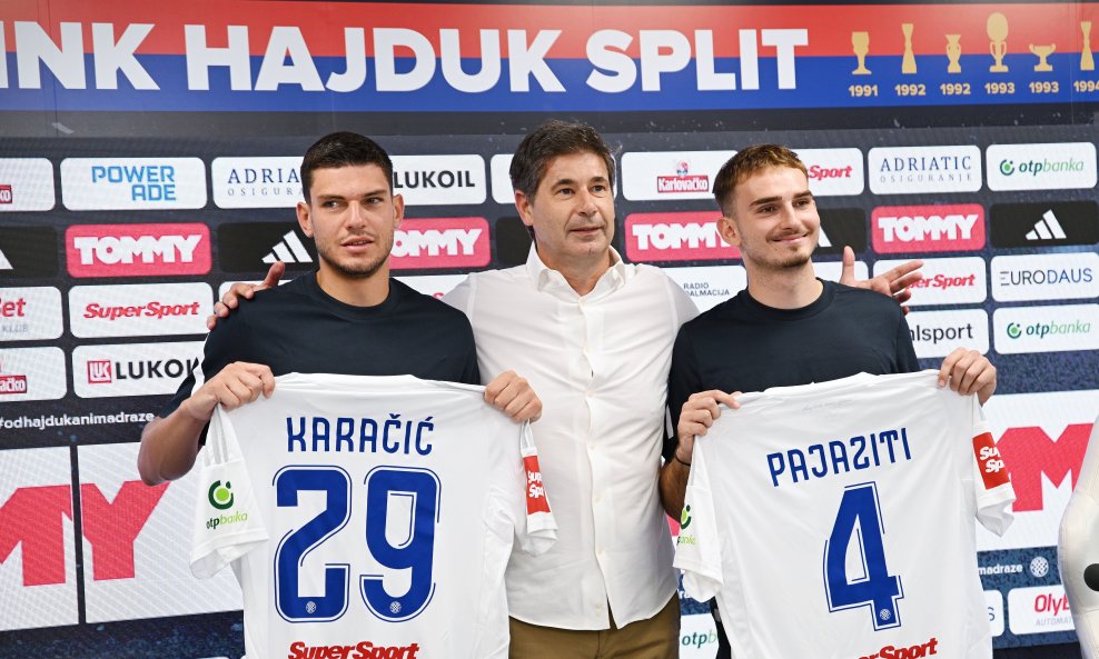 Fran Karačić, Goran Vučević (u sredini), Adrion Pajaziti
