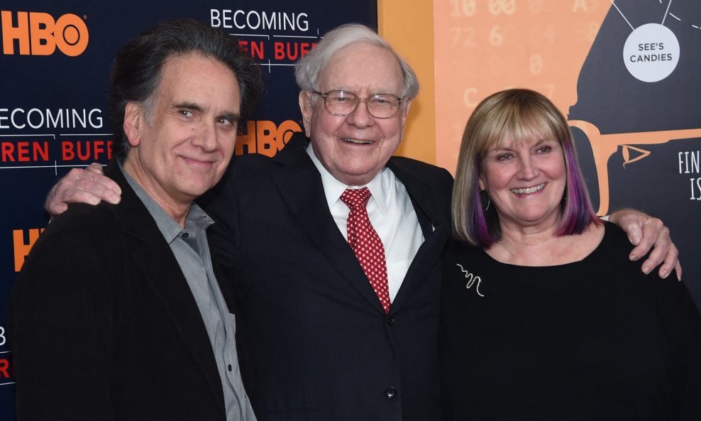 Peter, Warren i Susie Buffett