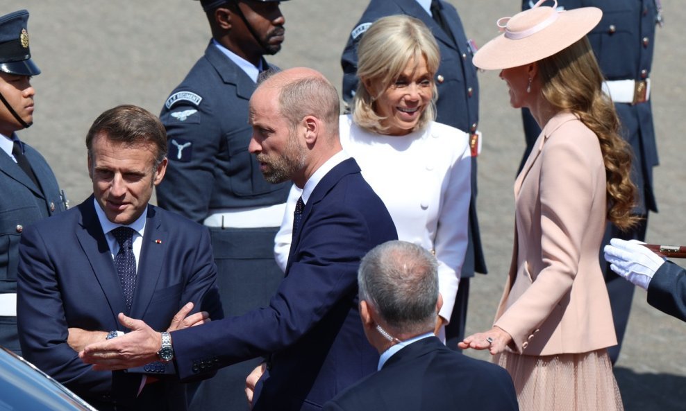 Brigitte Macron i Kate Middleton