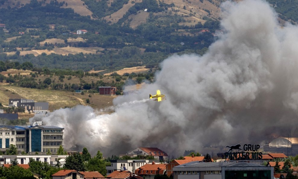 Šumski požari u Sjevernoj Makedoniji