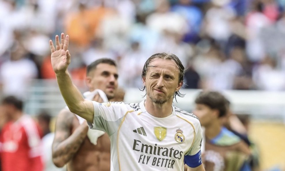 PSG - Real Madrid, polufinale, Svjetsko klupsko prvenstvo, 9.7.2025. Luka Modrić