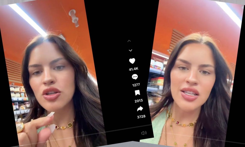 Tiktokerica Christina Podolyan o cijenama u Hrvatskoj