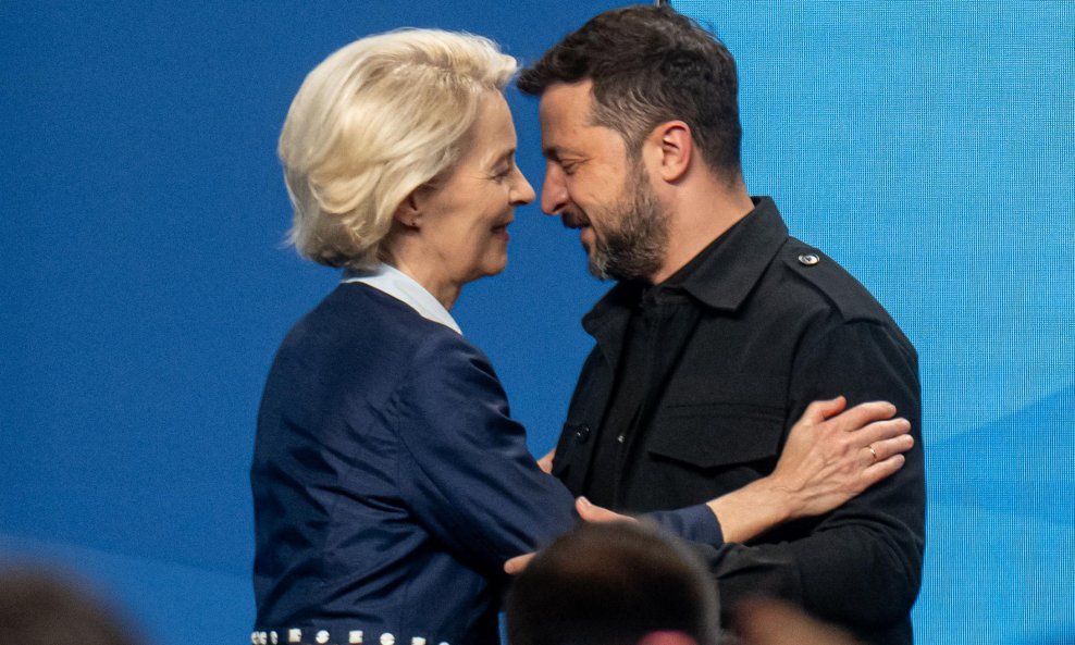 Ursula von der Leyen i Volodimir Zelenski