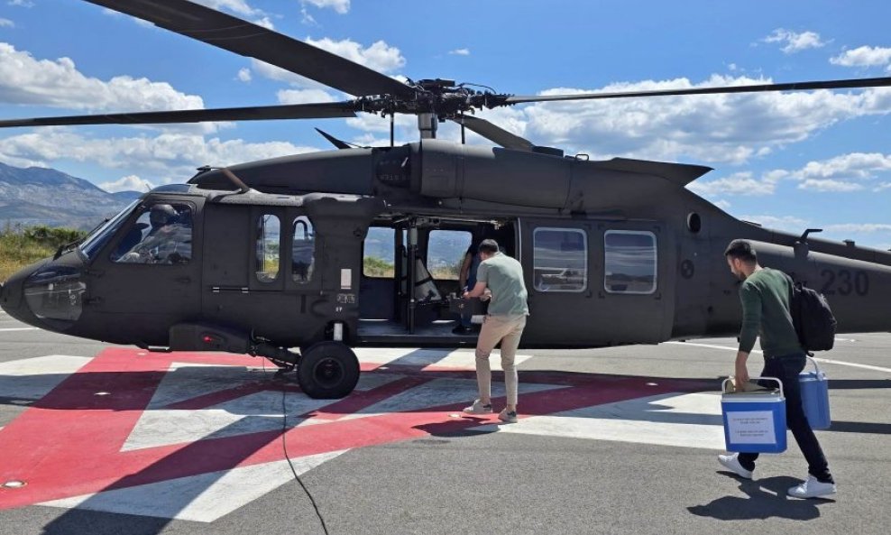 Black Hawk prevezao srce