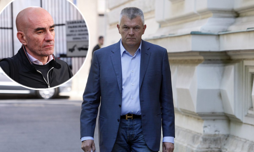 Hrvoje Petrač i Ljubo Pavasović Visković (u krugu)
