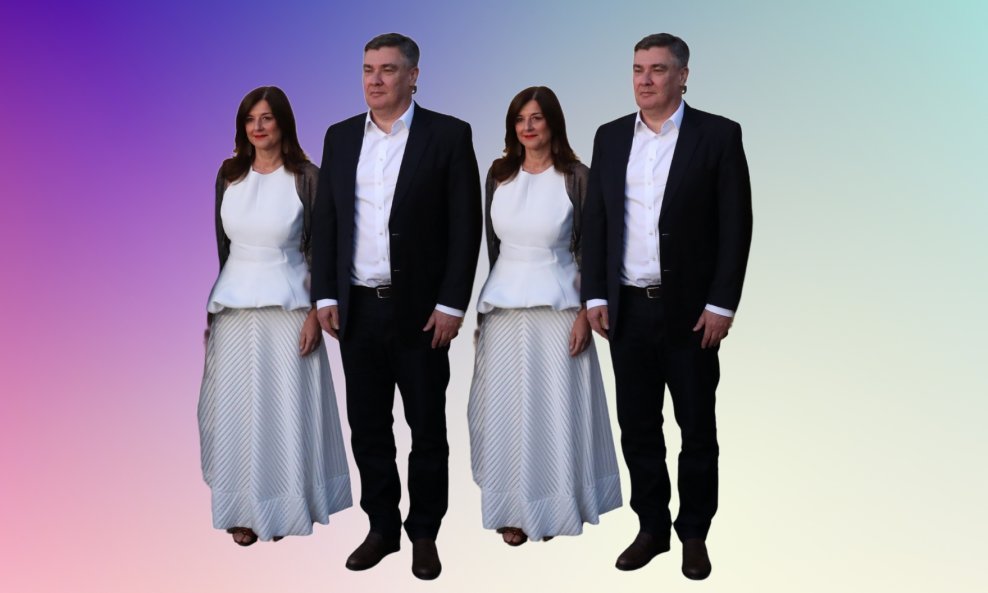 Zoran Milanović sa suprugom Sanjom
