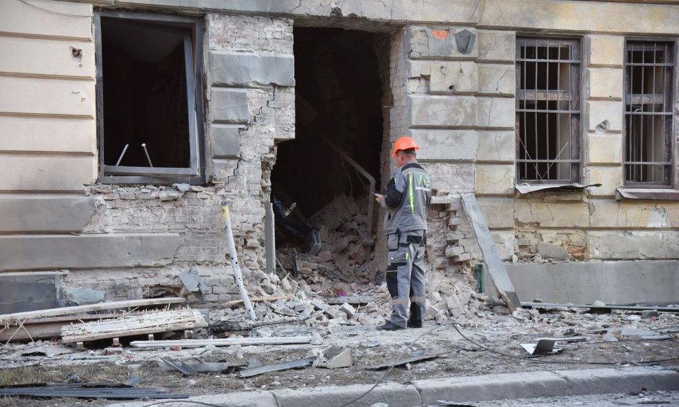 Posljedice ruskog napada u Lavovu