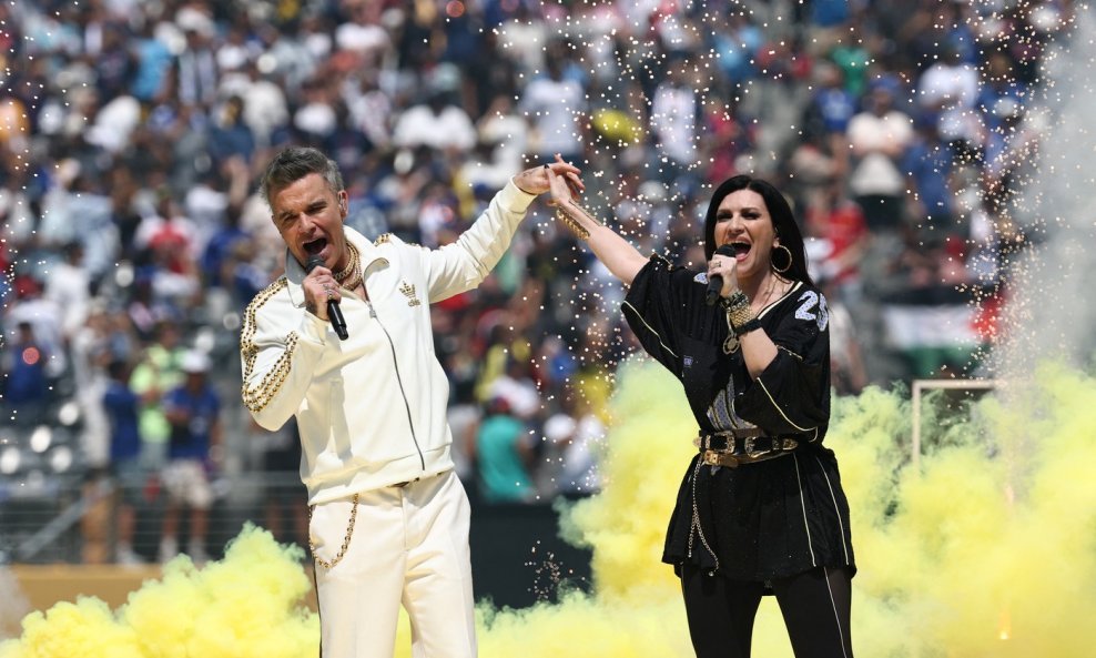 Robbie Williams i Laura Pausini