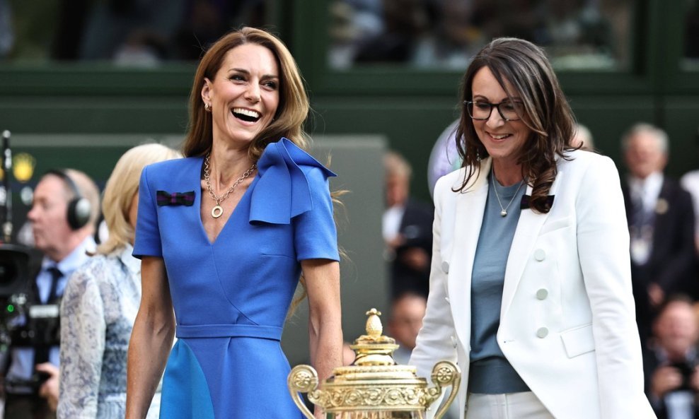 Kate Middleton na Wimbledonu