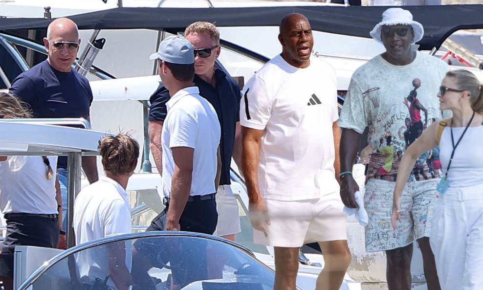 Jeff Bezos, Magic Johnson i Michael Jordan u Hrvatskoj