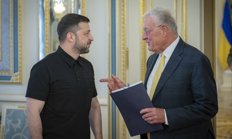Volodimir Zelenski i Keith Kellogg