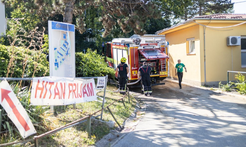 Poplava u Klinici za infektivne bolesti u Zagrebu