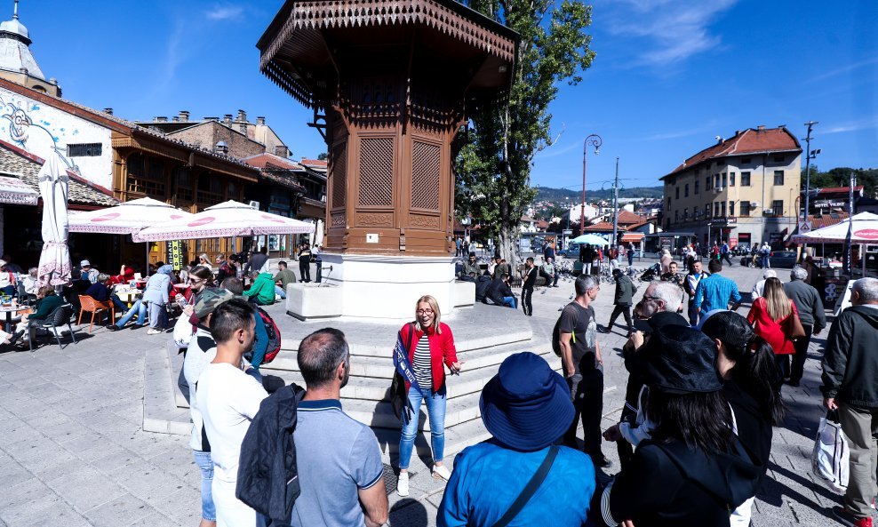 Sarajevska Baščaršija jedno je od najpoznatijih turističkih odredišta u BiH