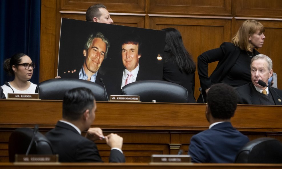 Jeffrey Epstein i Donald Trump