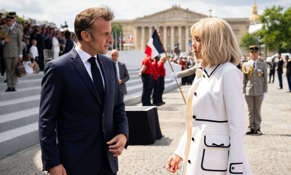 Emmanuel i Brigitte Macron
