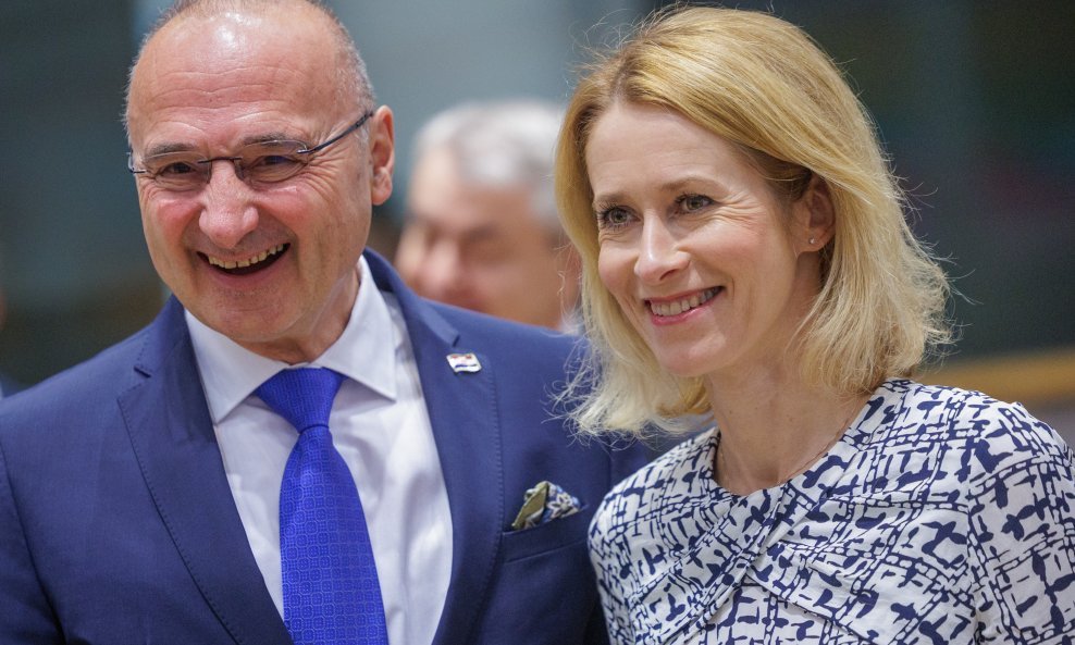 Gordan Grlić Radman i Kaja Kallas