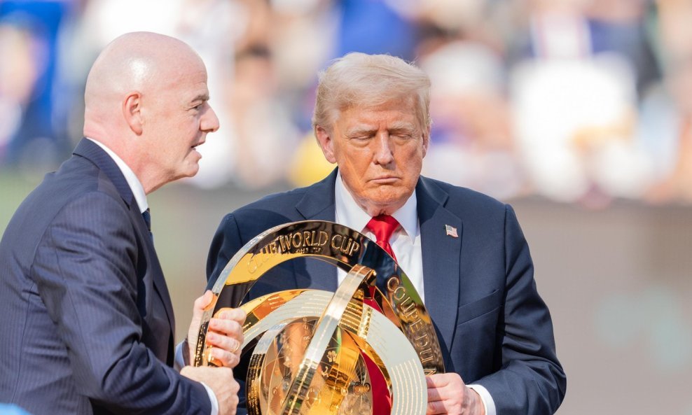 Gianni Infantino i Donald Trump