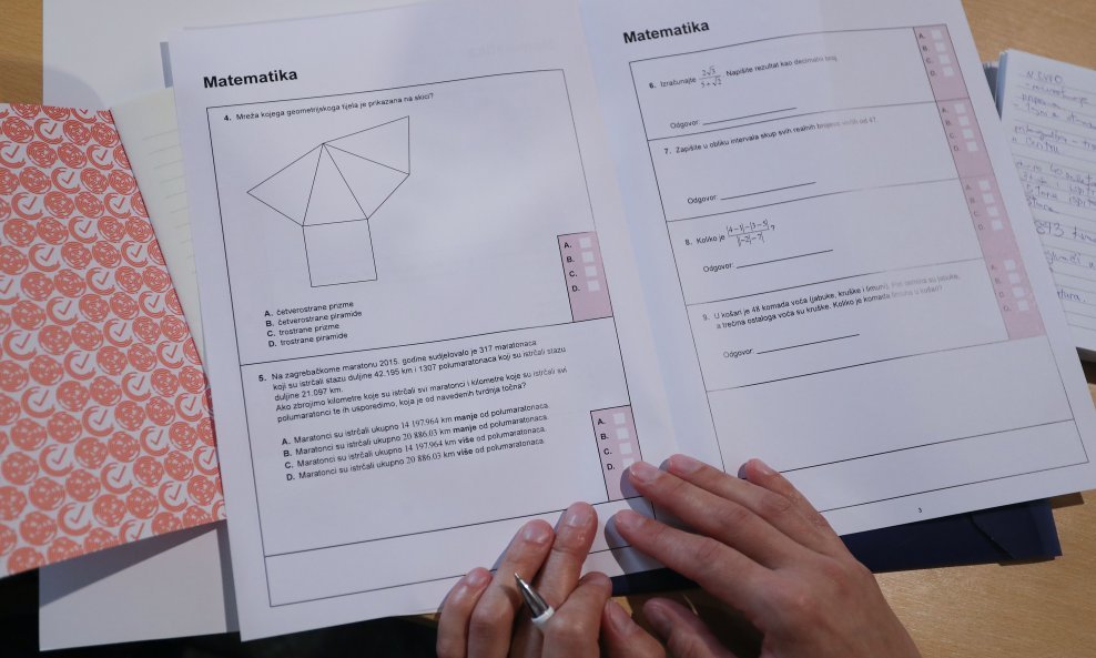 Državna matura, matematika