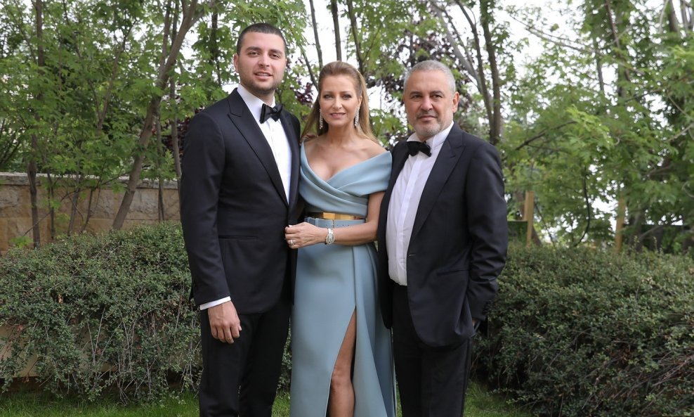 Elie Saab Jr.,  Claudine i Elie Saab