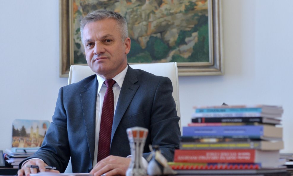 Ilustracija / Zvonko Milas, državni tajnik Središnjeg državnog ureda za Hrvate izvan Republike Hrvatske