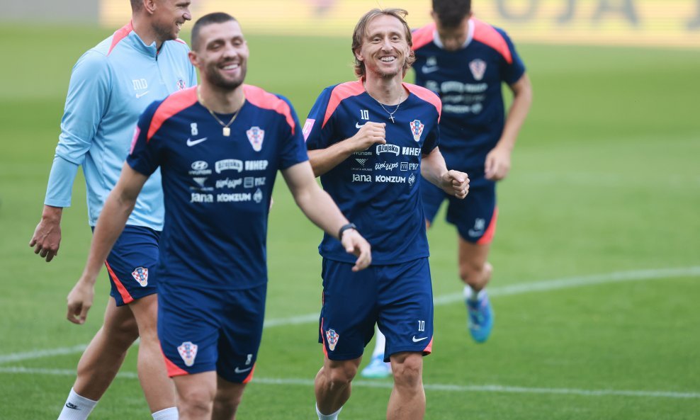 Mateo Kovačić i Luka Modrić