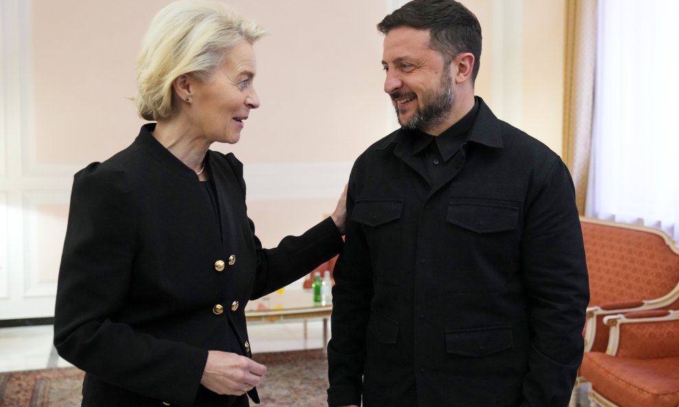 Ursula von der Leyen i Volodimir Zelenski