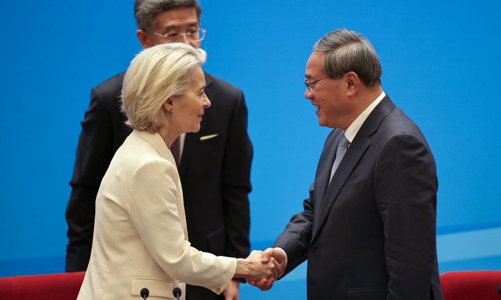 Ursula von der Leyen i kineski premijer Li Qiang