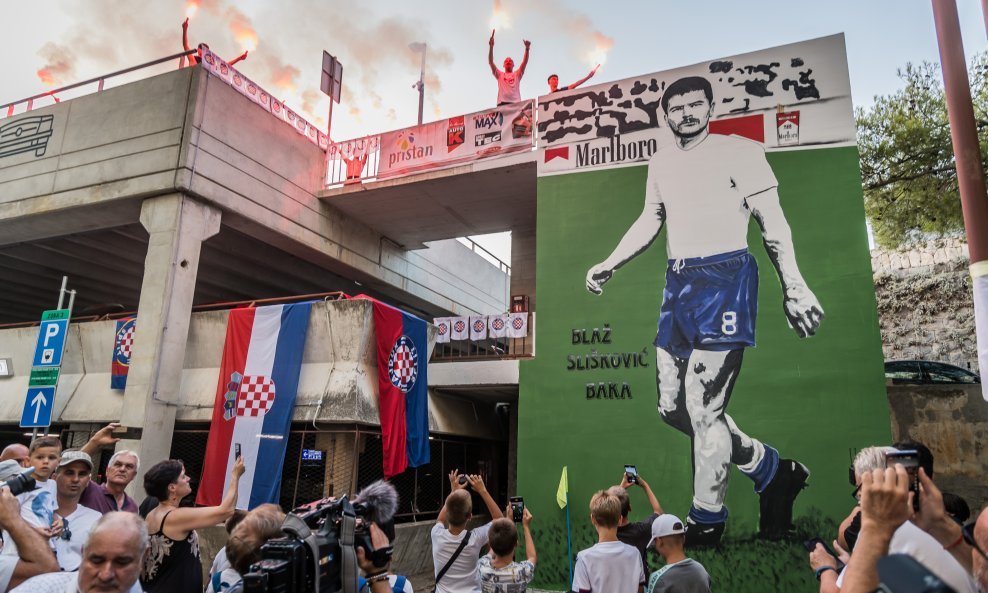 Mural posvećen Sliškoviću