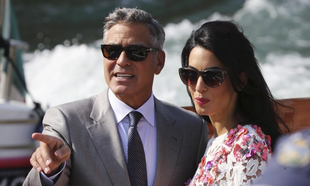 Amal Alamuddin i George Clooney