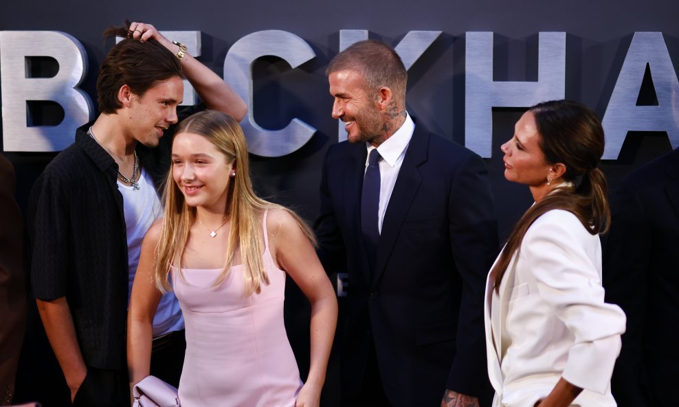 Harper Beckham s obitelji