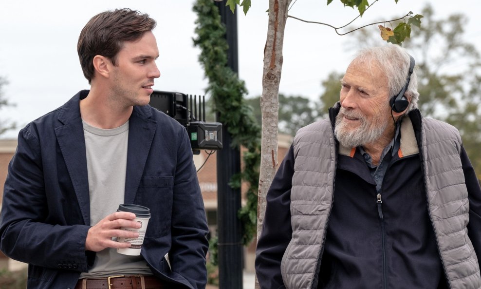 Clint Eastwood na snimanju filma 2024. godine
