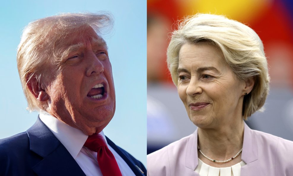 Donald Trump i Ursula von der Leyen