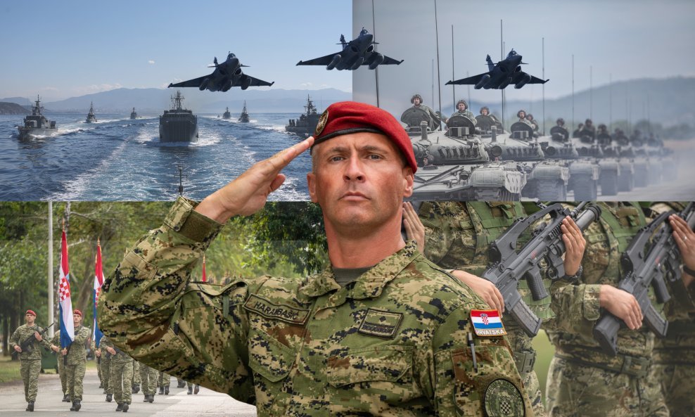 Ilustracija/Na mimohodu i mimoplovu bit će predstavljeno sve što Hrvatska vojska ima od oružja