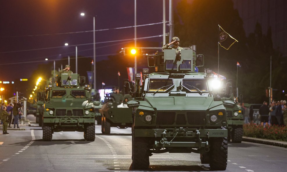 Generalna proba svečanog vojnog mimohoda