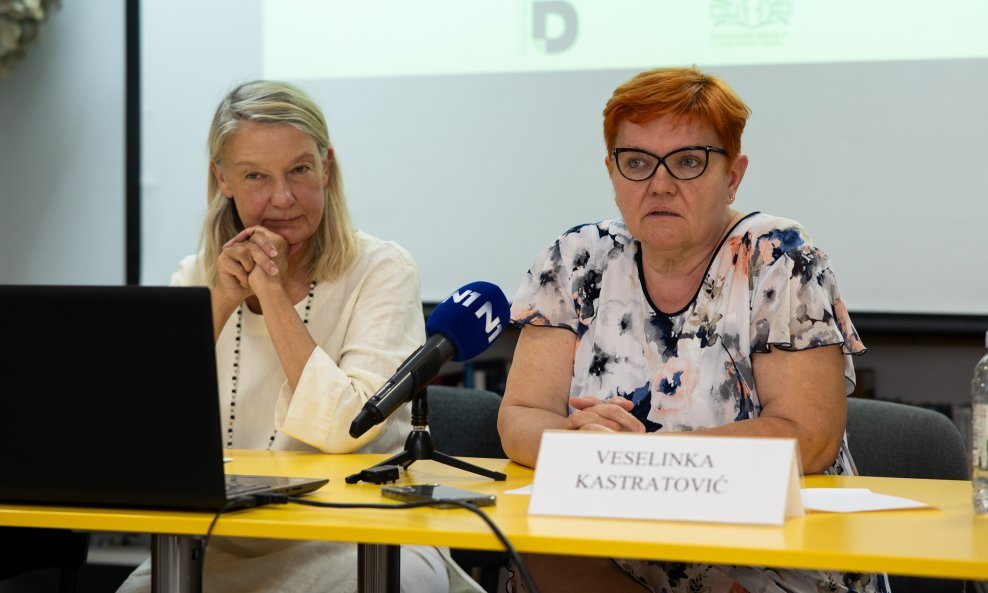 Vesna Terselič i Veselinka Kastratović iz Documente