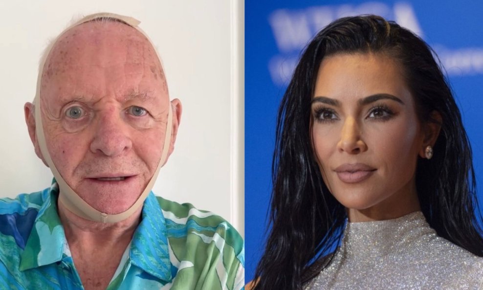 Anthony Hopkins i Kim Kardashian