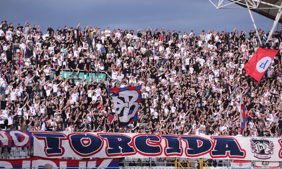 Torcida na Hajdukovom stadionu
