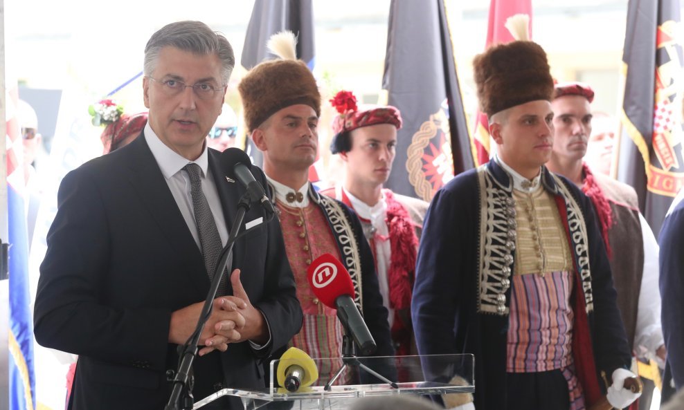 Andrej Plenković u Sinju