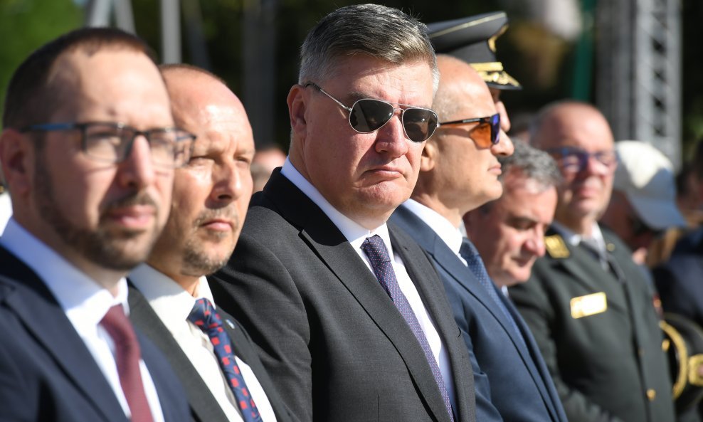 Zoran Milanović na jutarnjem dijelu protokola u Kninu