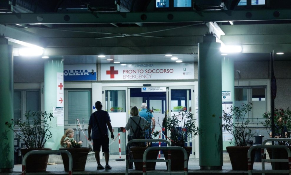 Ulaz poliklinike Tor Vergata u Rimu, Italija, 5. kolovoza 2025.