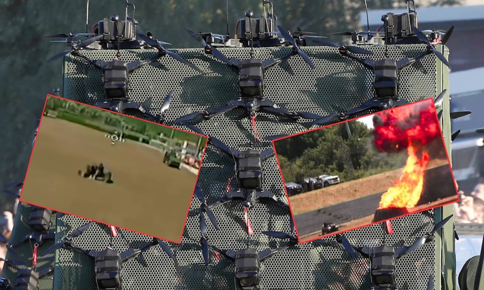 Borbeni FPV dron Hrvatske vojske u akciji
