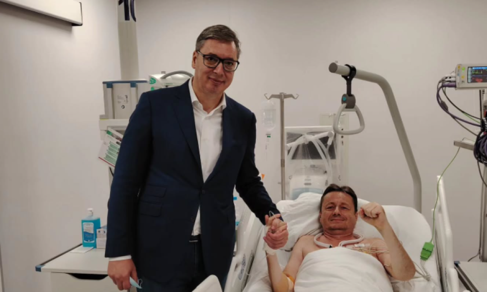 Aleksandar Vučić i Darko Glišić