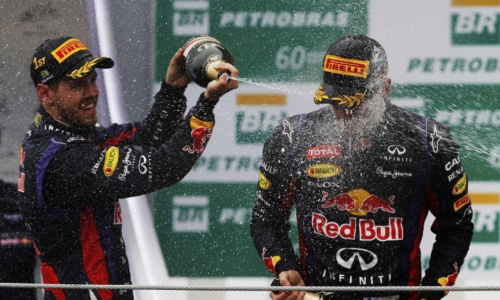 Sebastian Vettel i Mark Webber