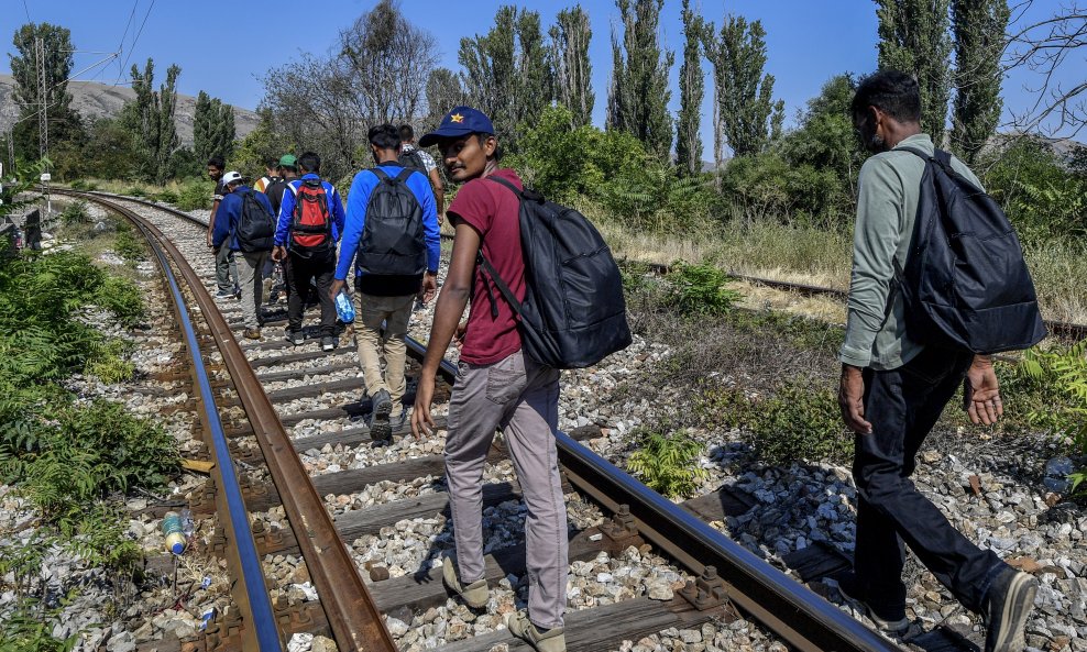 Migranti - ilustracija