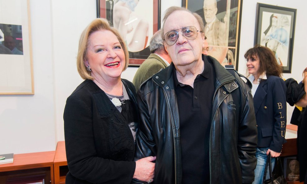 Gabi Novak i Arsen Dedić, 2014.