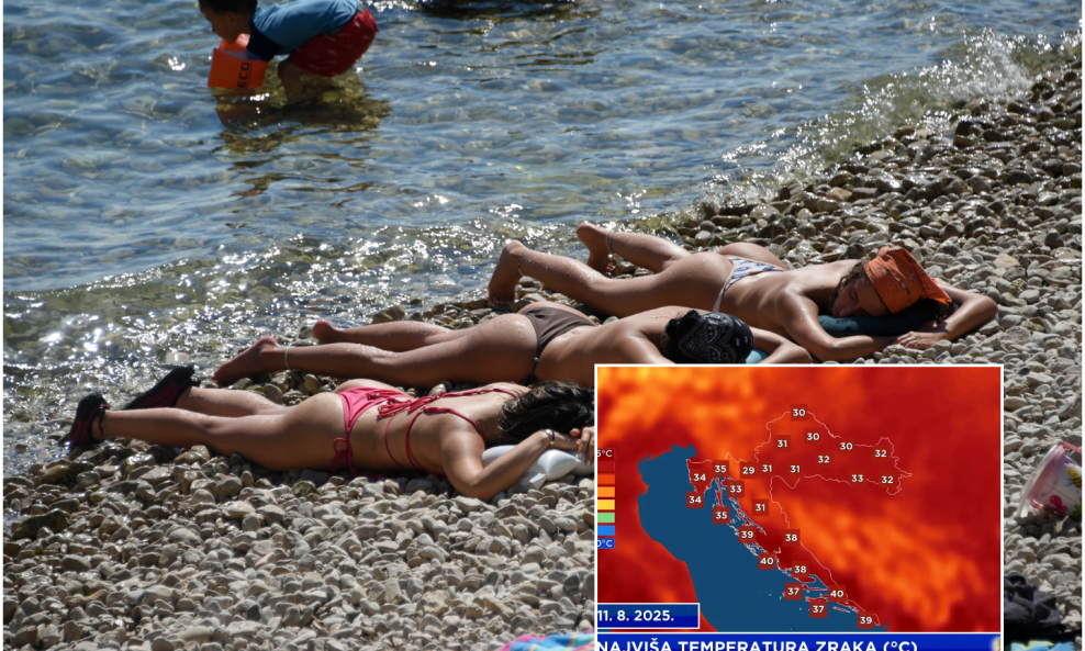 Crveni meteoalarm vrijedi za cijelu obalu.