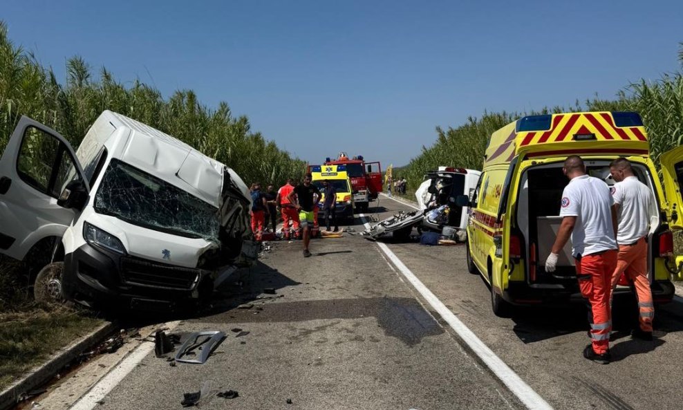 Prometna nesreća na otoku Pagu