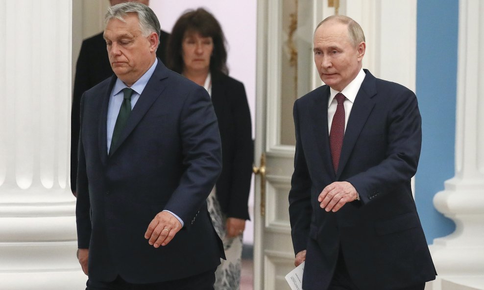 Viktor Orban i Vladimir Putin