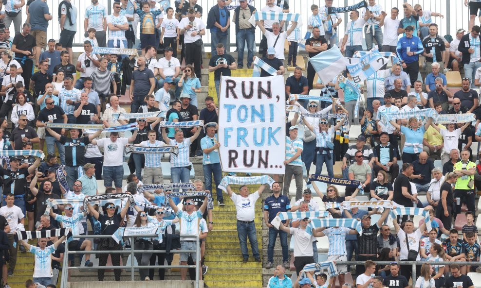 Rijekini navijači na Rujevici